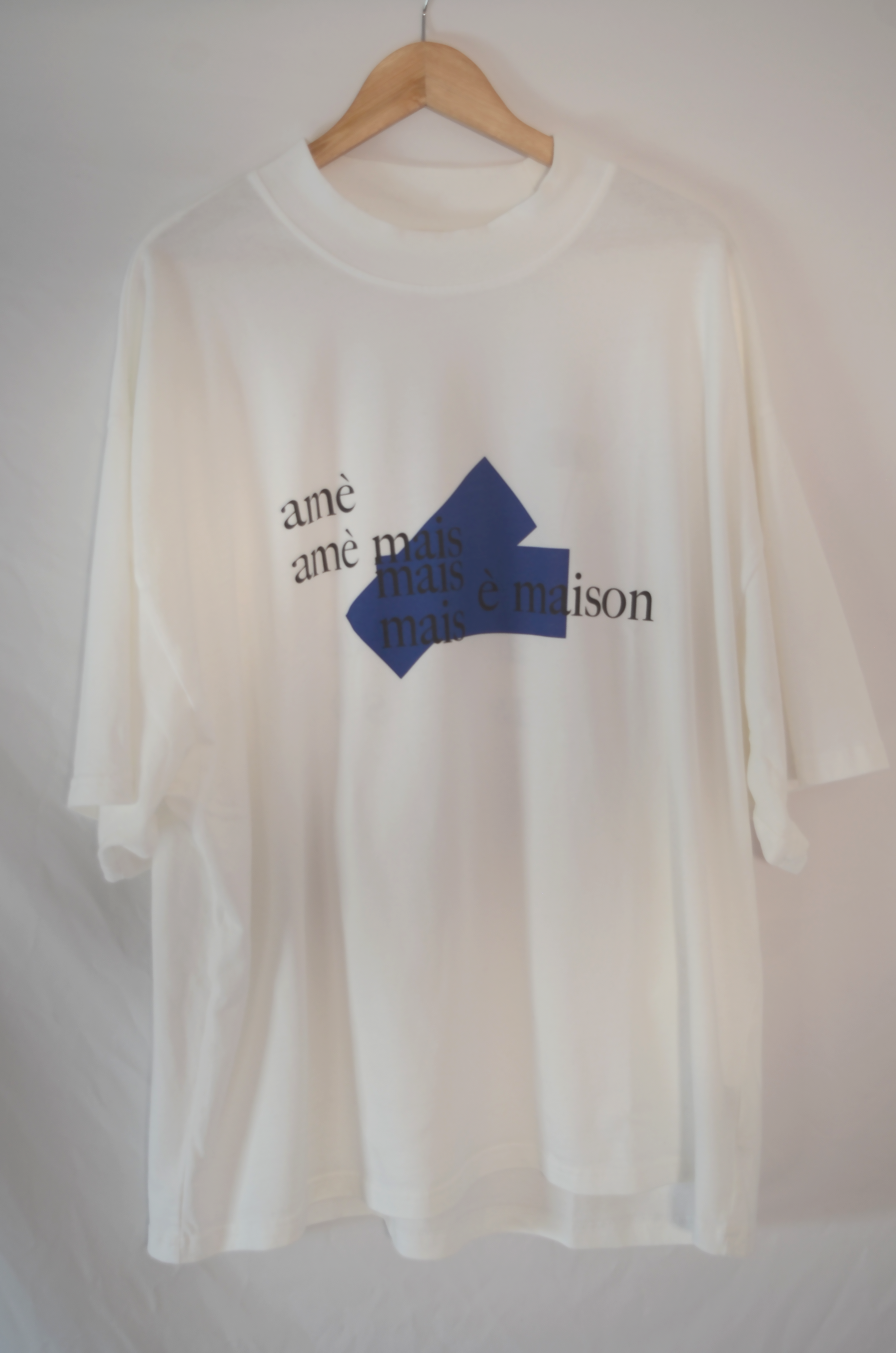 Oversized Mock Neck Tee